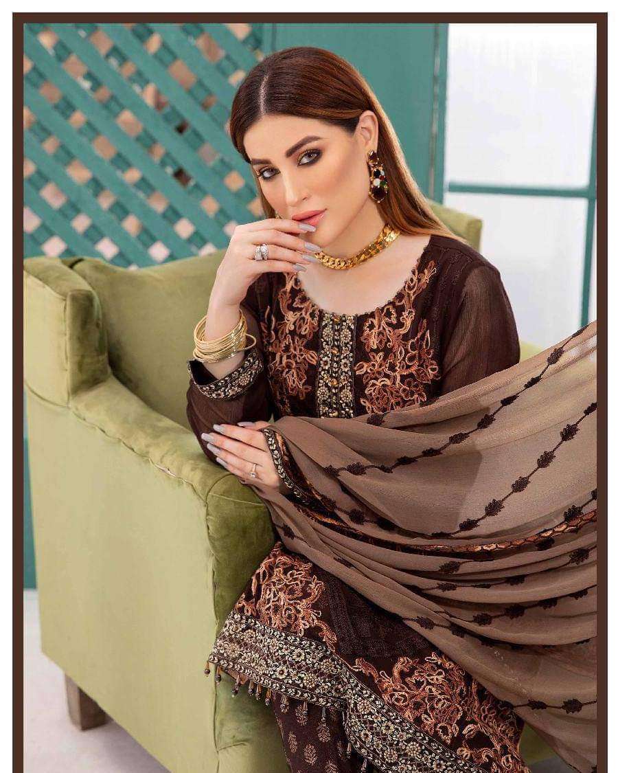 La Belle Soiree Chiffon By Tawakkal 